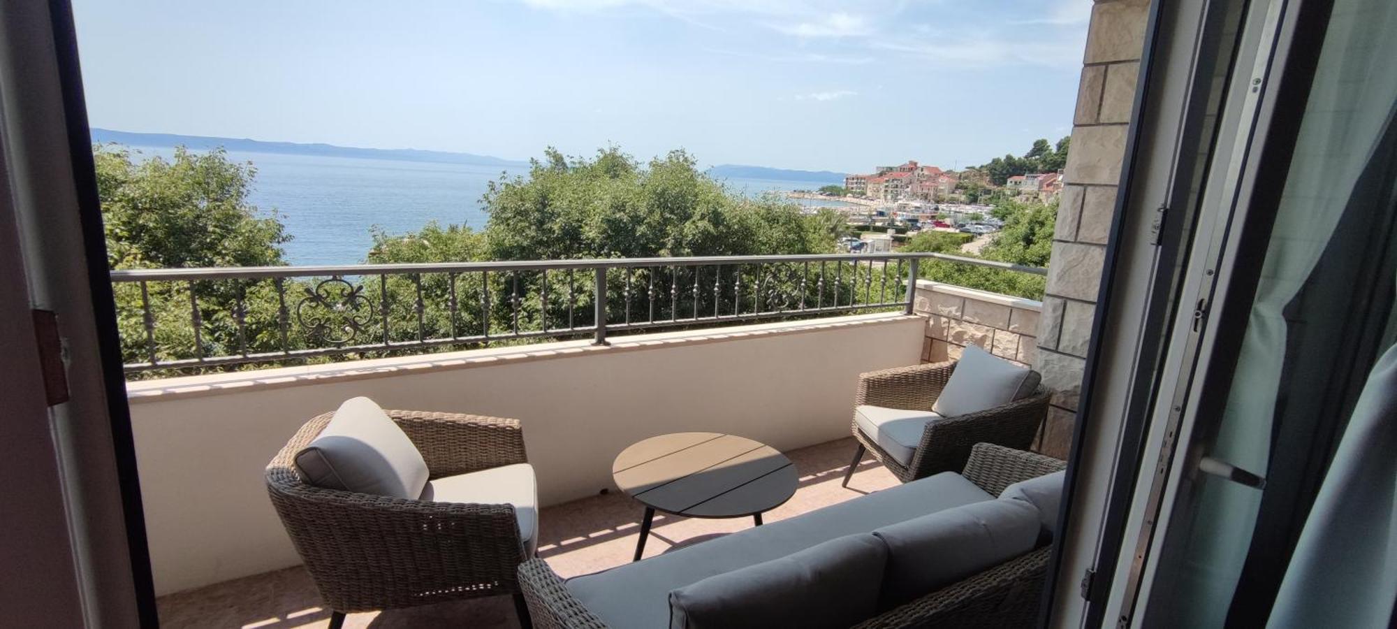 Obala Apartment Podgora Bagian luar foto