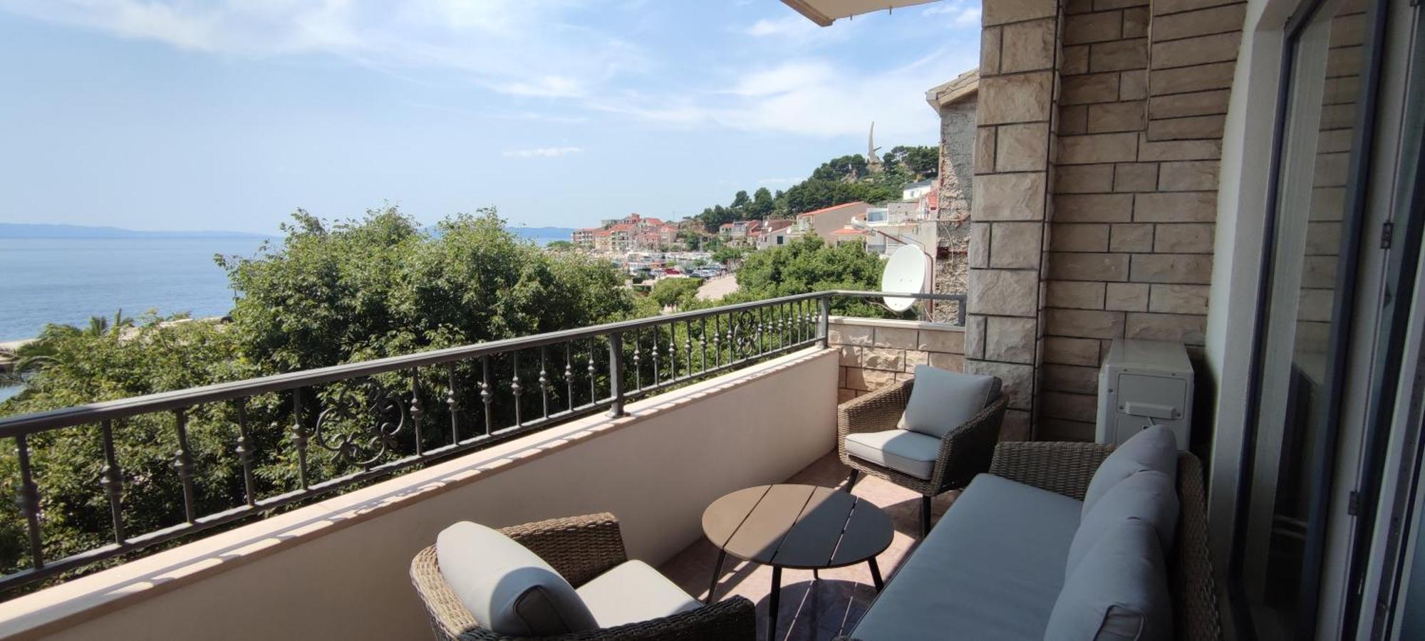 Obala Apartment Podgora Bagian luar foto
